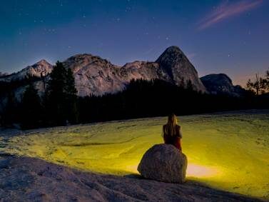 Sunset pothole dome Sandra.